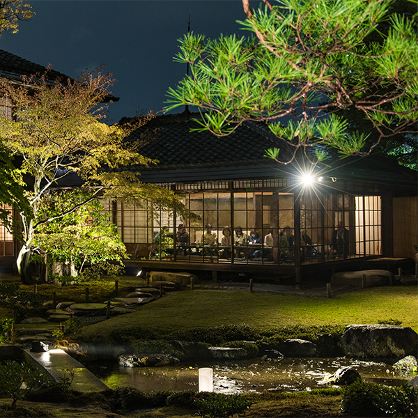 Night Japanese Garden