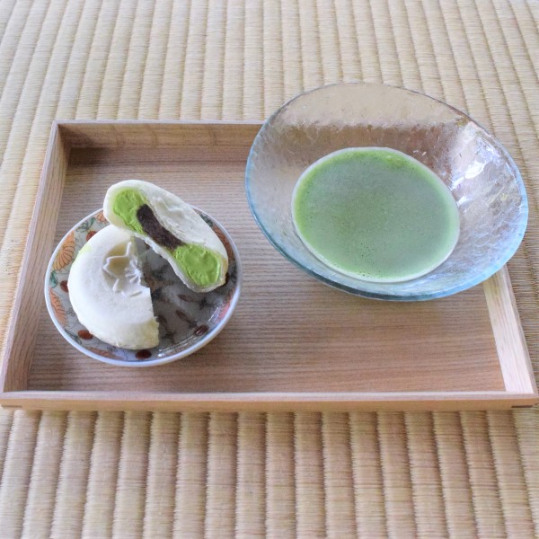 庭園カフェ 冷抹茶