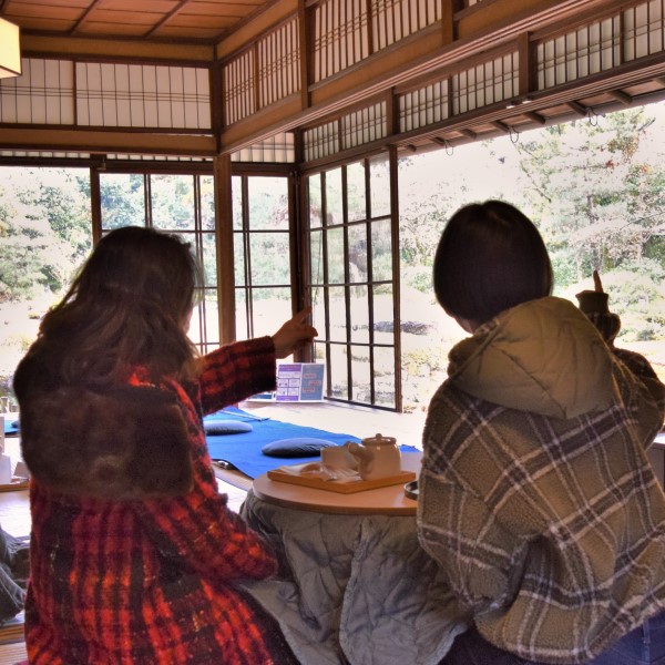 こたつde庭喫茶「うん。ありと想う」 京都の大学生によるレトロでほっとなティータイム