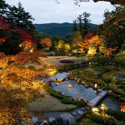 秋の紅葉特別夜間公開　トワイライト庭園パーティー2023