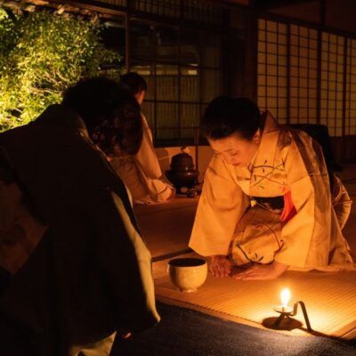 瓢亭×無鄰菴　秋の南禅寺界隈をしっとりと味わう 特別プライベート和ろうそく茶会